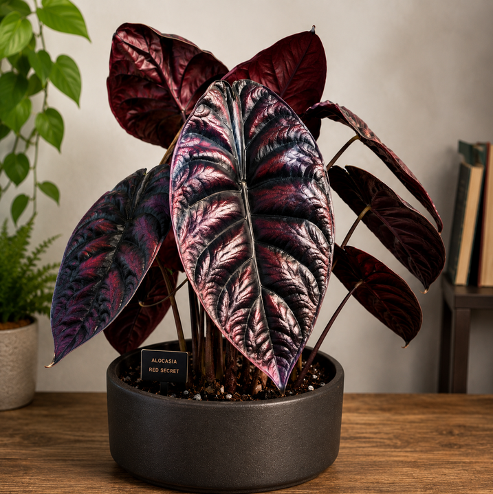Alocasia Red Secret