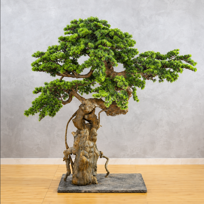 Artificial Cypres Pine Bonsai Plant 155cm Tall
