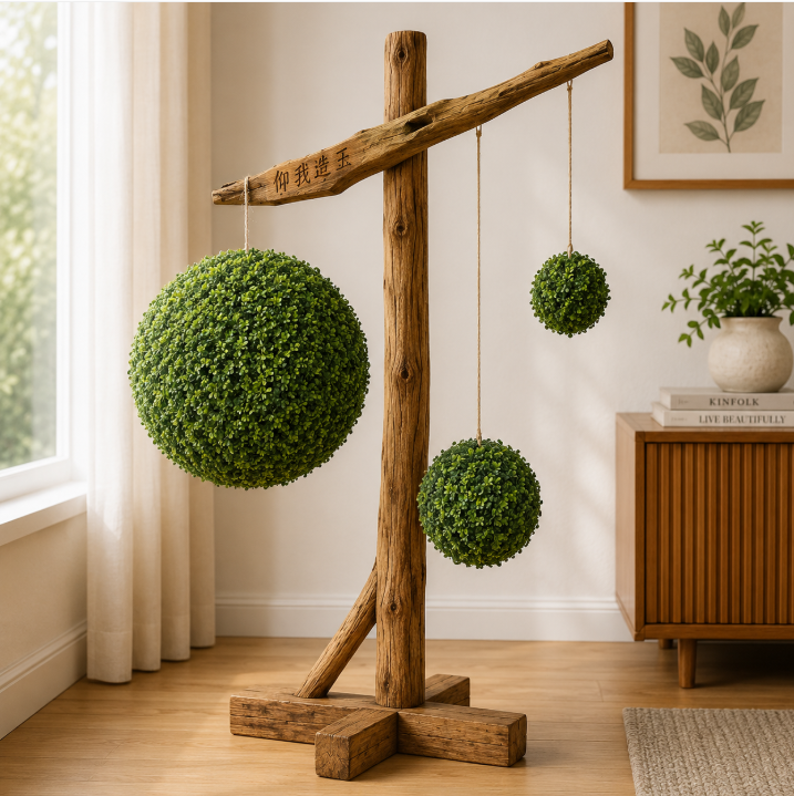 Artificial Topiary Boxwood Ball