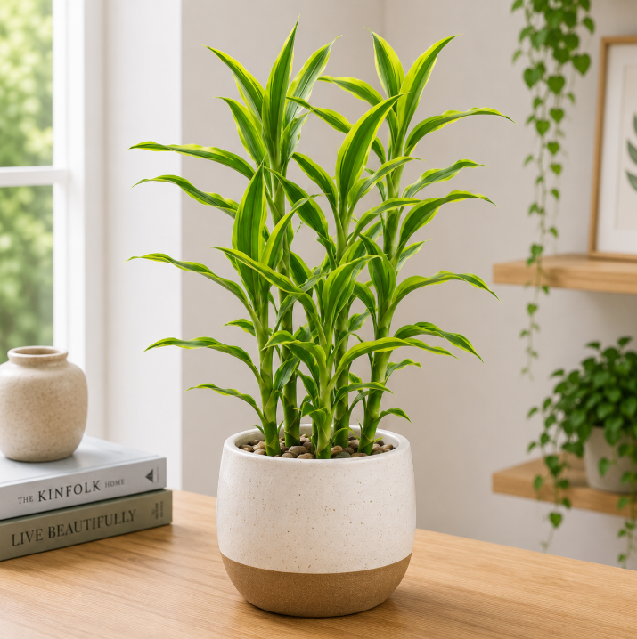 Dracaena sanderiana Lemon Stripe