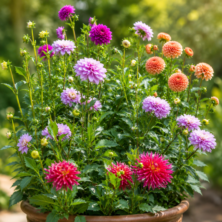 Dahlia Decorative Mix Seeds