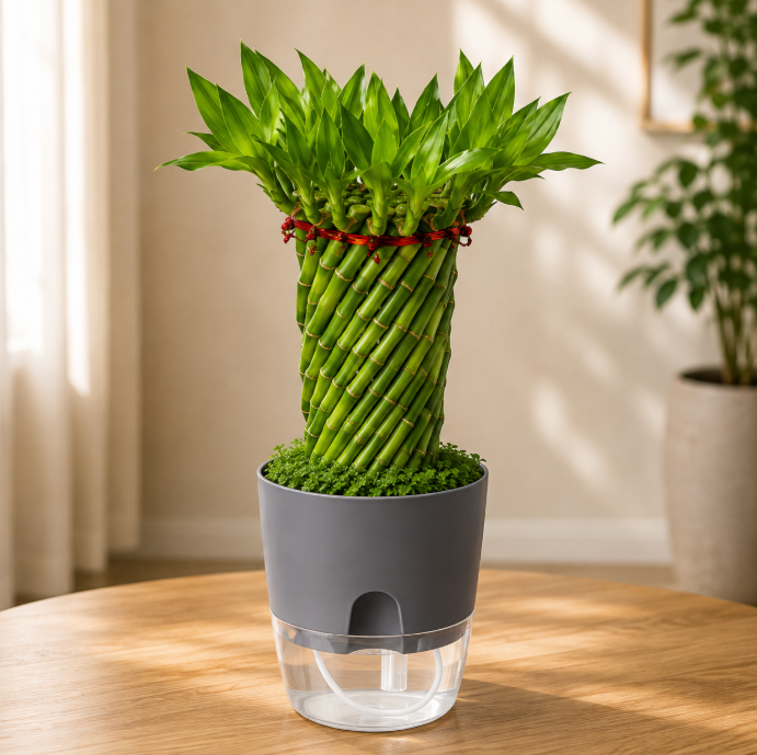 Lucky Bamboo Self Watering