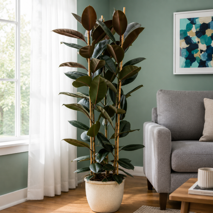 Rubber Plant Tall 3pp