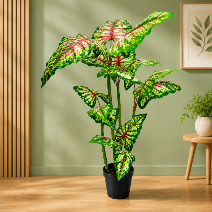 Artificial Caladium Plant
