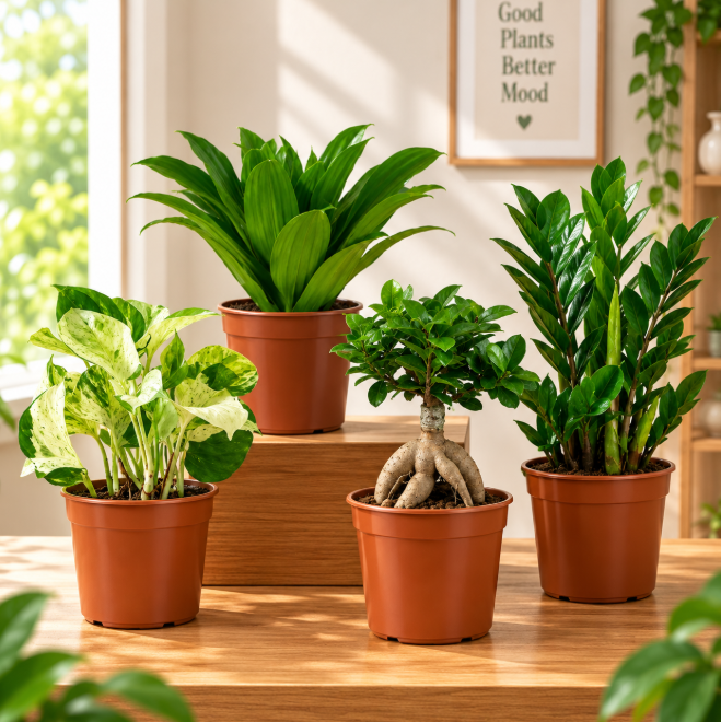 Premium Indoor Plant Combo