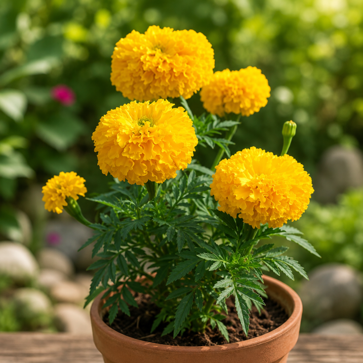 Marigold Yellow Color Seeds