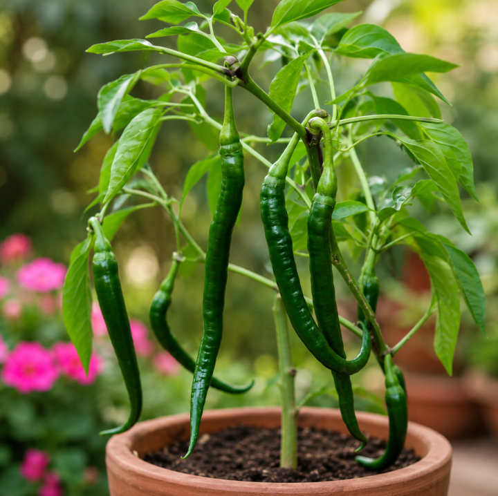 Chilli Hot Pepper Long Seeds