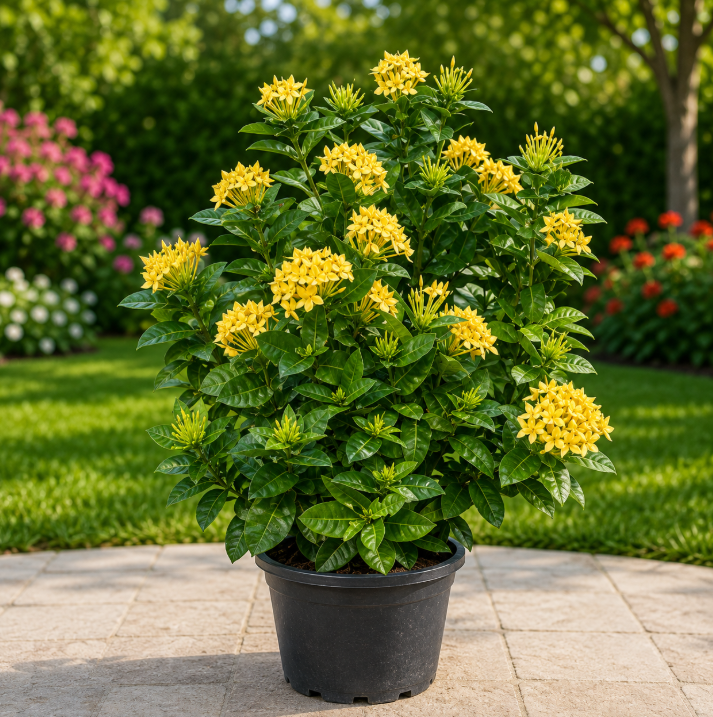 Ixora Coccinea Yellow