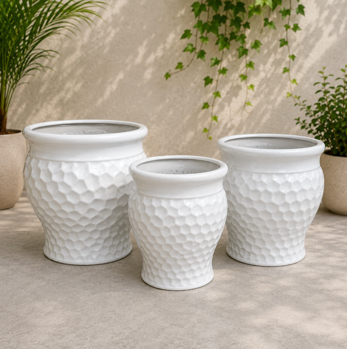 Honeycomb Elegance Pot