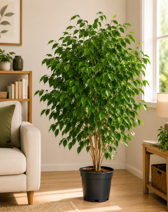 Ficus Benjamina Large - Ficus Benjamina Midnight Lady