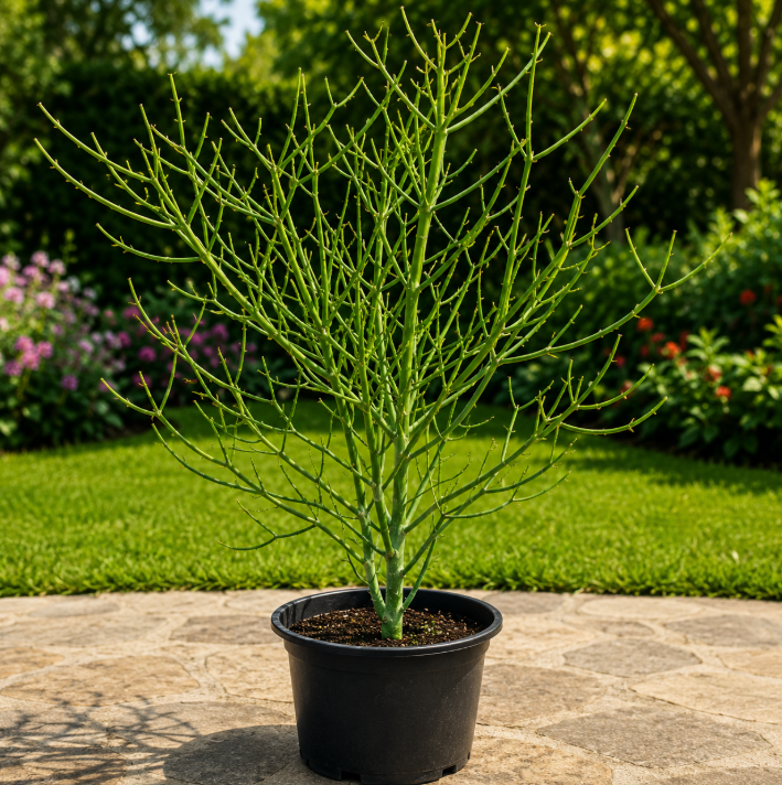 Pencil Cactus Or Firestick Plant