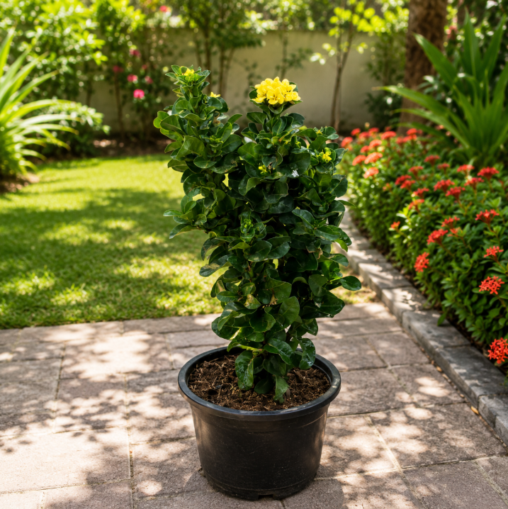 Thai Ixora Yellow