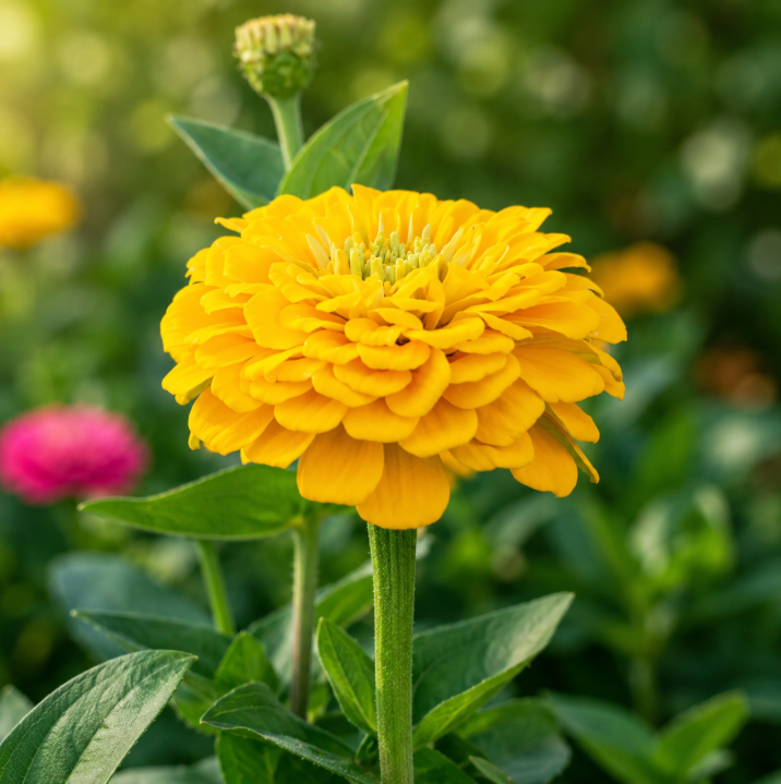 Zinnia Canary Bird Seeds