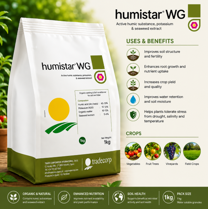 Tradecorp Humistar WG 100% soluble Humic Acid