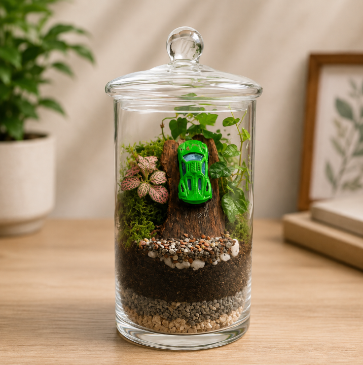 Forest Adventure Car Terrarium