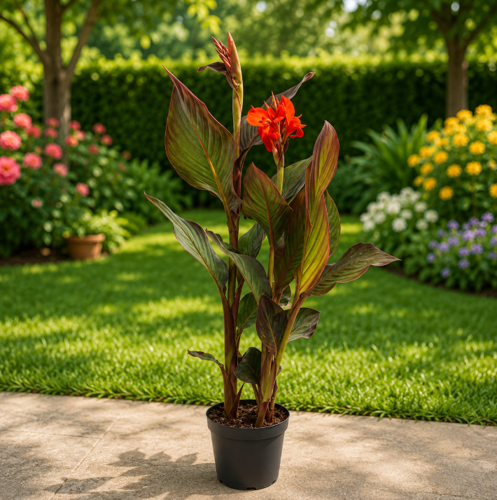 Canna Lily Red
