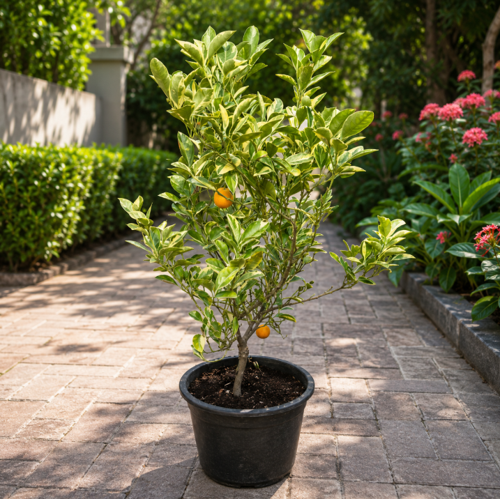 Citrus Microcarpa Variegated