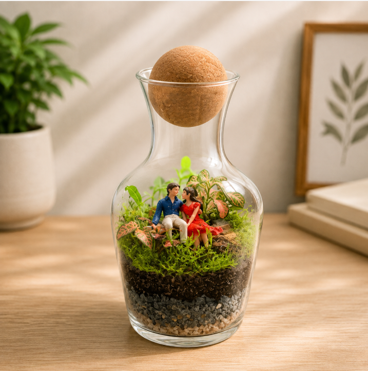 Forever Together Love Terrarium