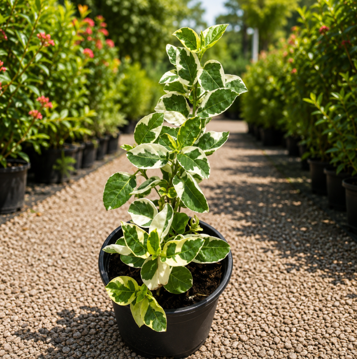 Chinese Violet Variegata