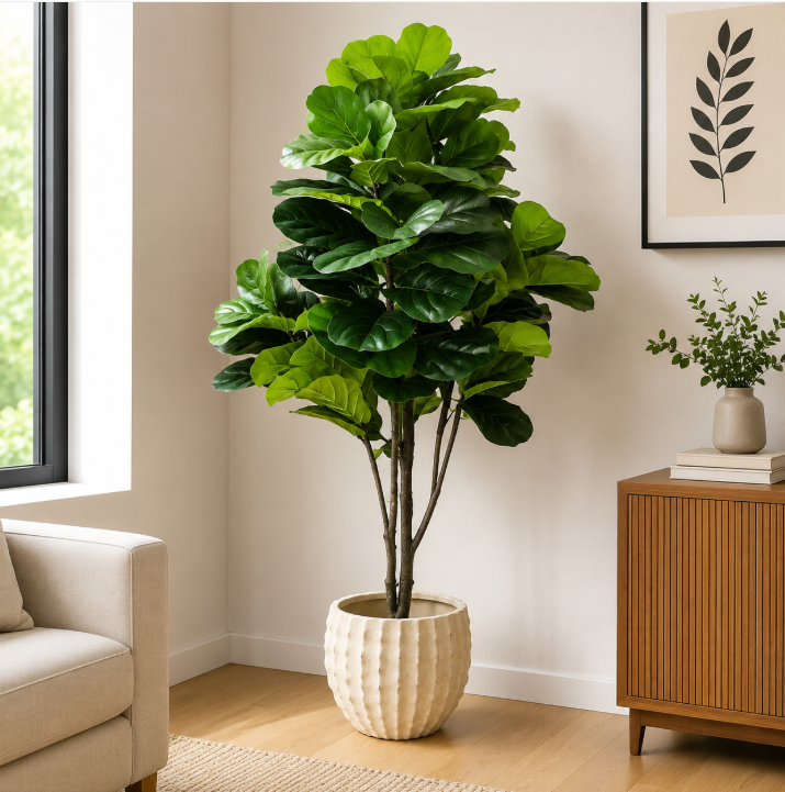 Artificial Fiddle Leaf Fig Plant