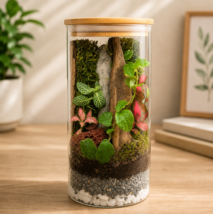 Enchanted Forest Bamboo Terrarium