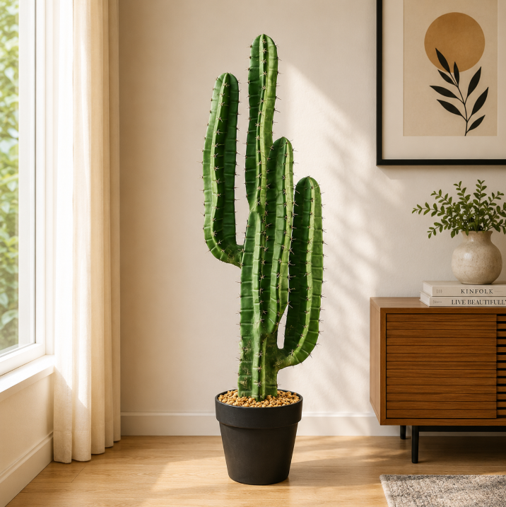 Potted Candelabra Cactus Plant