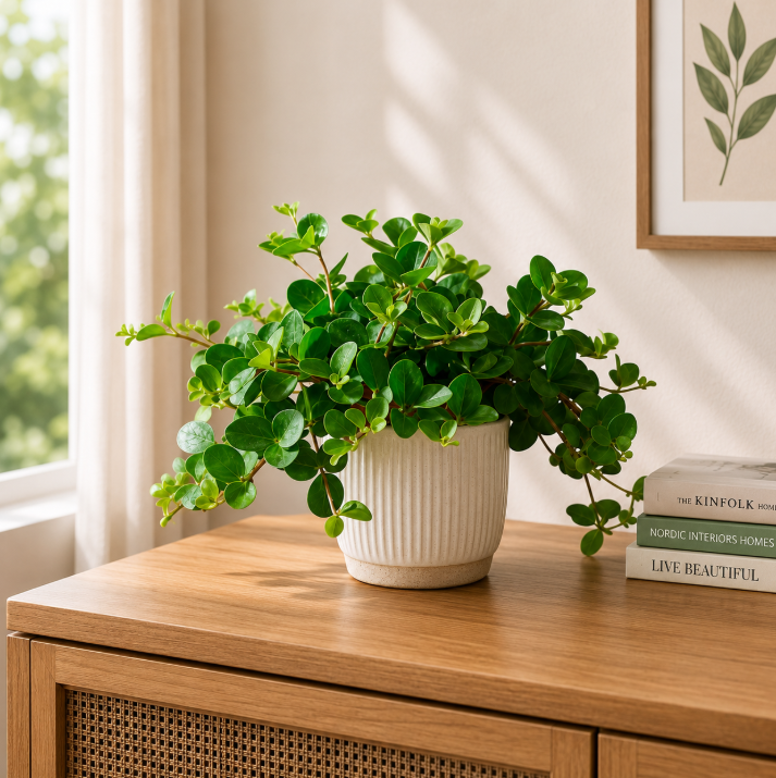 Green Button Peperomia