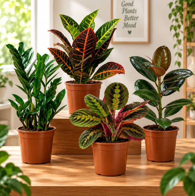 Premium Indoor Greenery Combo