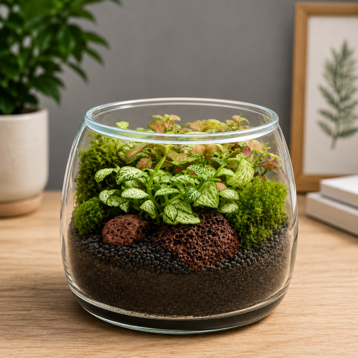 Emerald Oasis Bowl Terrarium