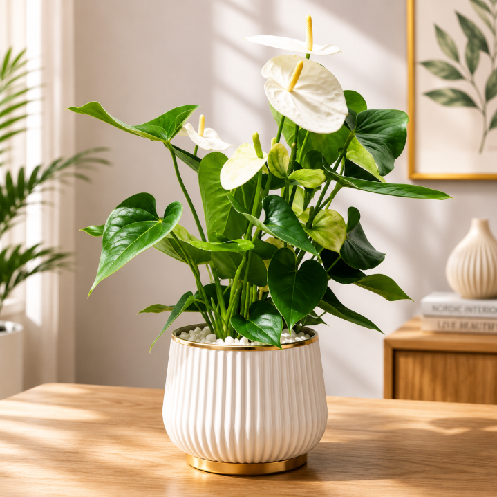 Anthurium White | Anthurium Andraeanum White Champion