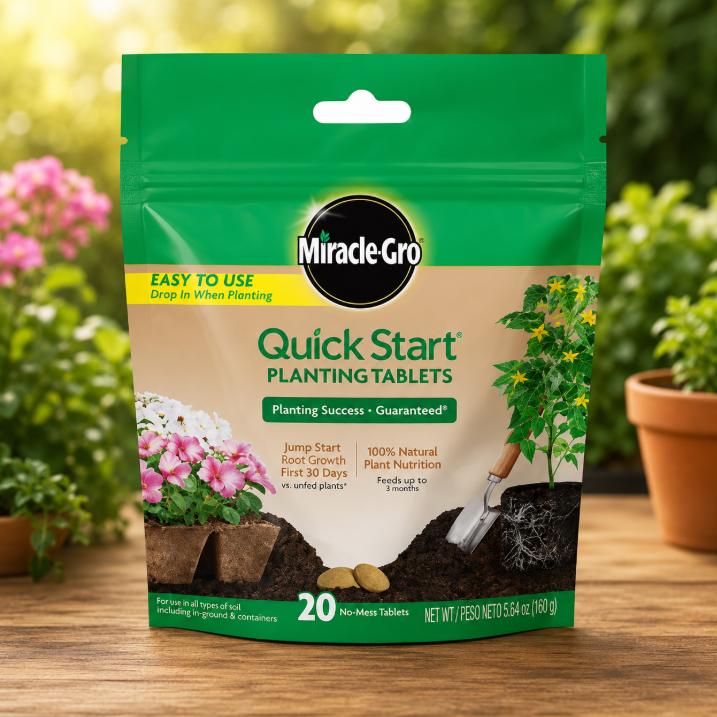 Miracle Gro Quick Start Planting Tablets | Miracle Gro