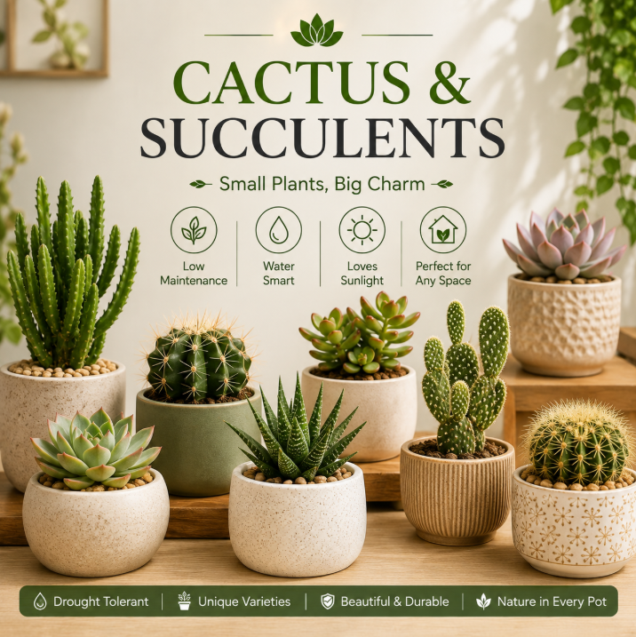 Cactus & Succulents